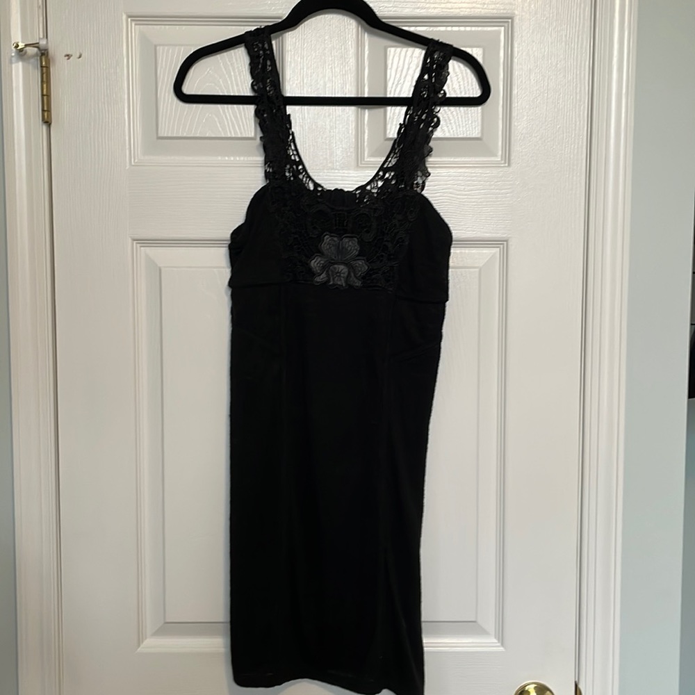 Free People Black Dress